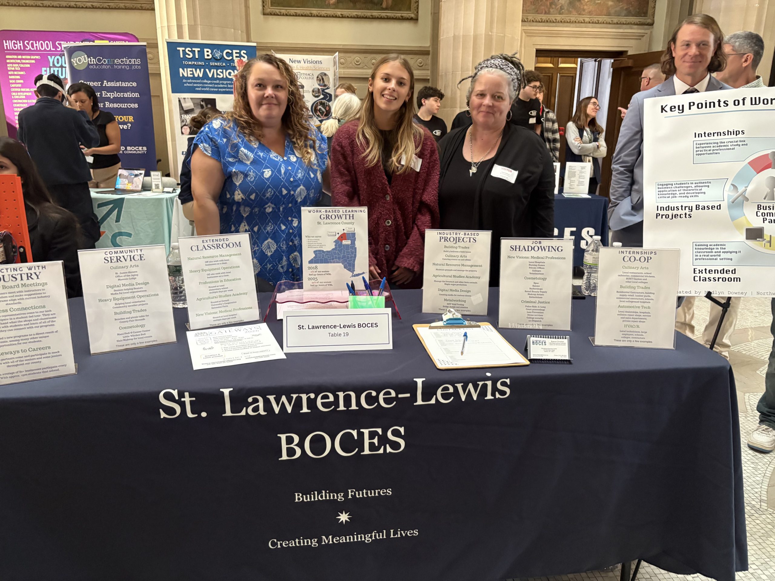 CTE Students Represent Region at NY State BOCES Expo