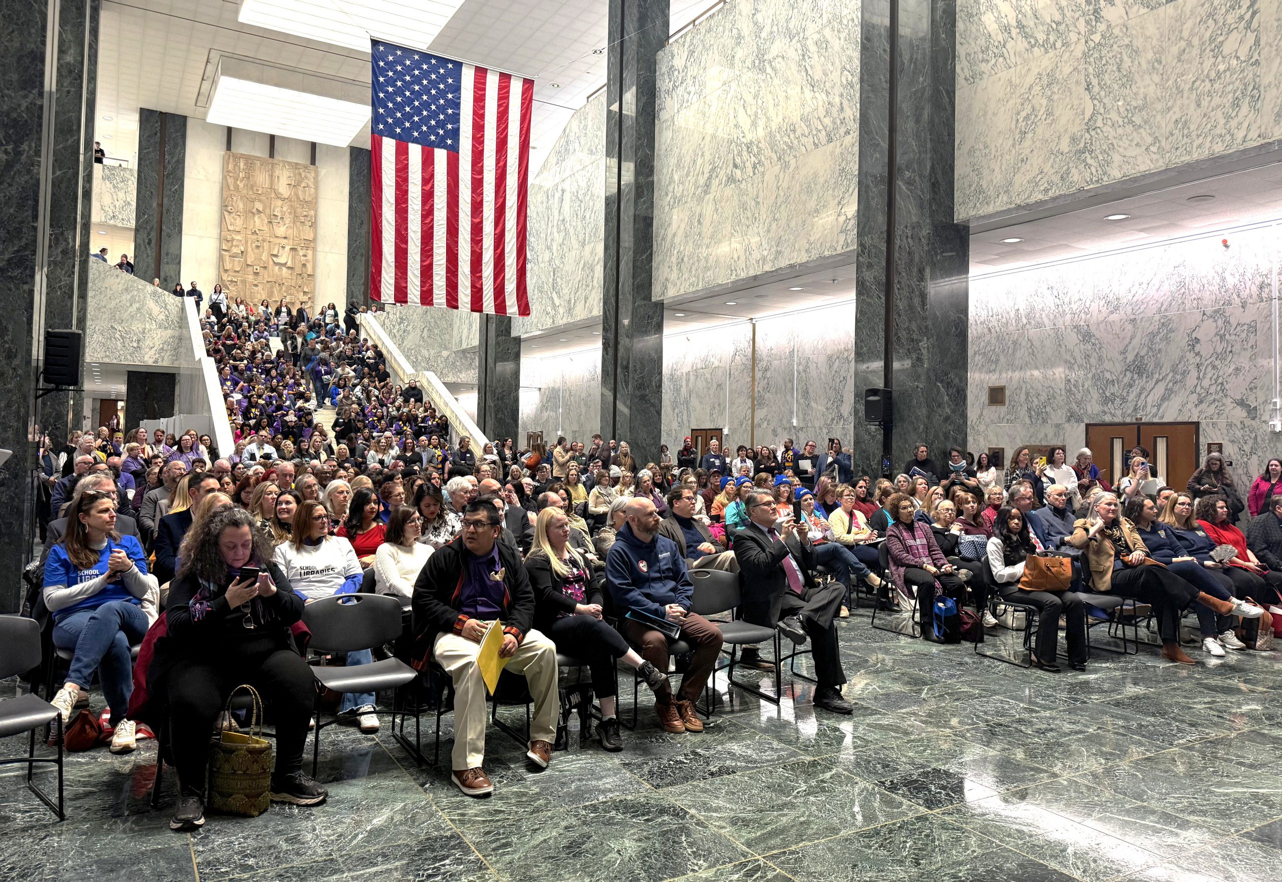 NYLA Advocacy Day Highlights School Library Priorities at the State Capitol